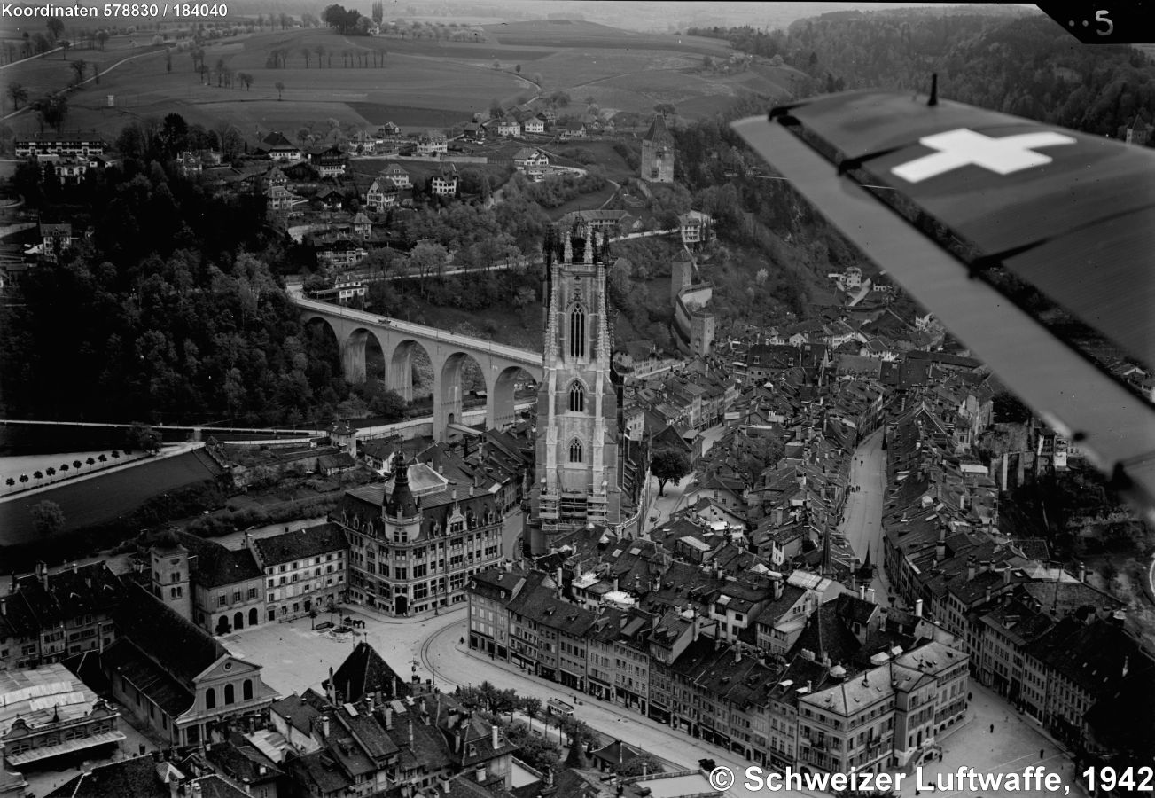 Fribourg, Cathédrale Saint-Nicolas, 1942